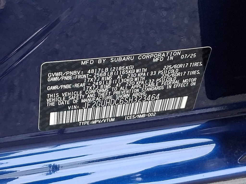 Certified 2025 Subaru Crosstrek 2.5i Premium AWD/4WD image 27