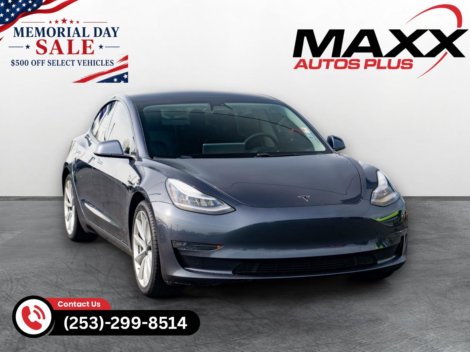 Used 2020 Tesla Model 3 Long Range AWD/4WD image 1