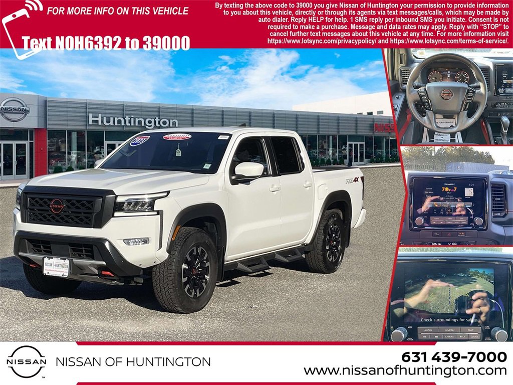 Certified 2023 Nissan Frontier PRO-4X w/ Technology Package