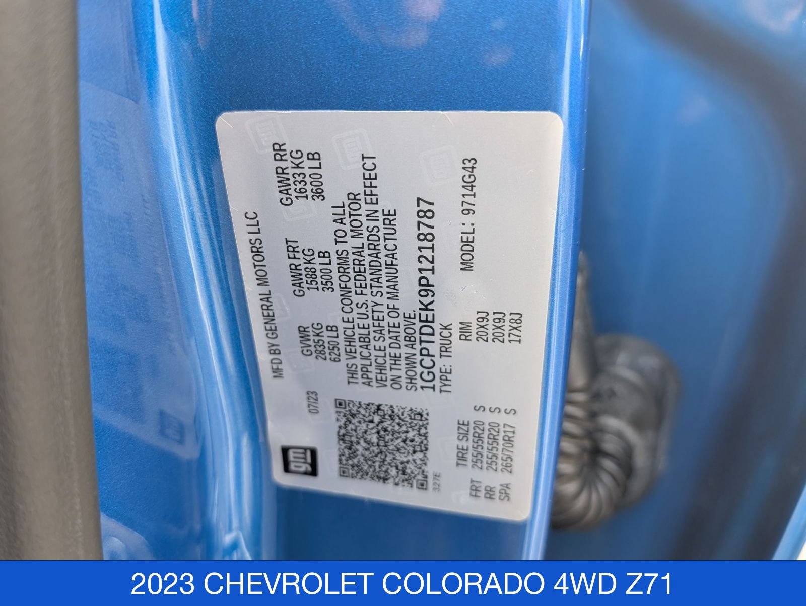 Used 2023 Chevrolet Colorado Z71 w/ Z71 Convenience Package 2 AWD/4WD image 32