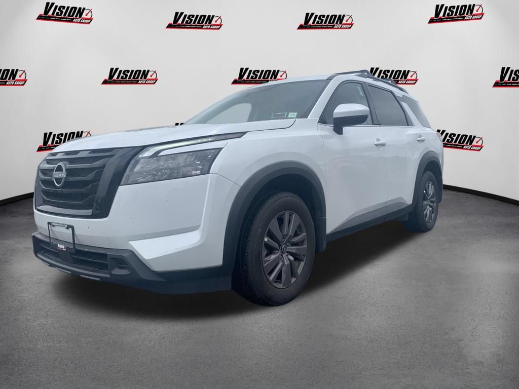 Certified 2025 Nissan Pathfinder SV w/ Black Appearance Package AWD/4WD 360° Tour