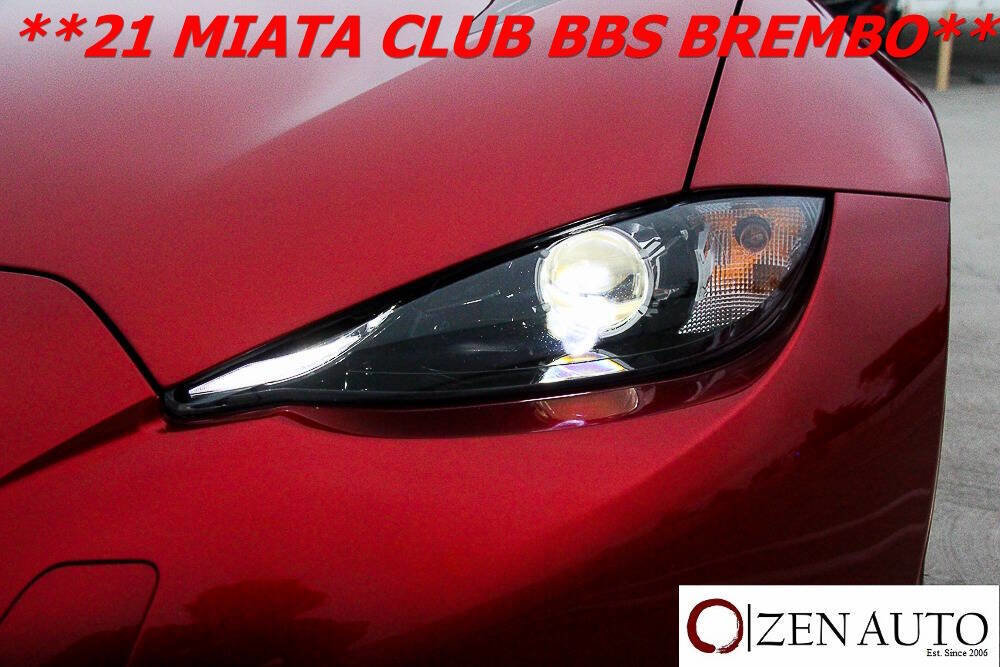 Used 2021 MAZDA MX-5 Miata Club w/ Brembo/BBS Recaro Package image 39