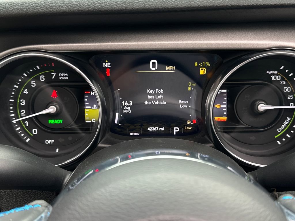 Used 2023 Jeep Wrangler Unlimited Rubicon 4xe w/ Cold Weather Group image 22