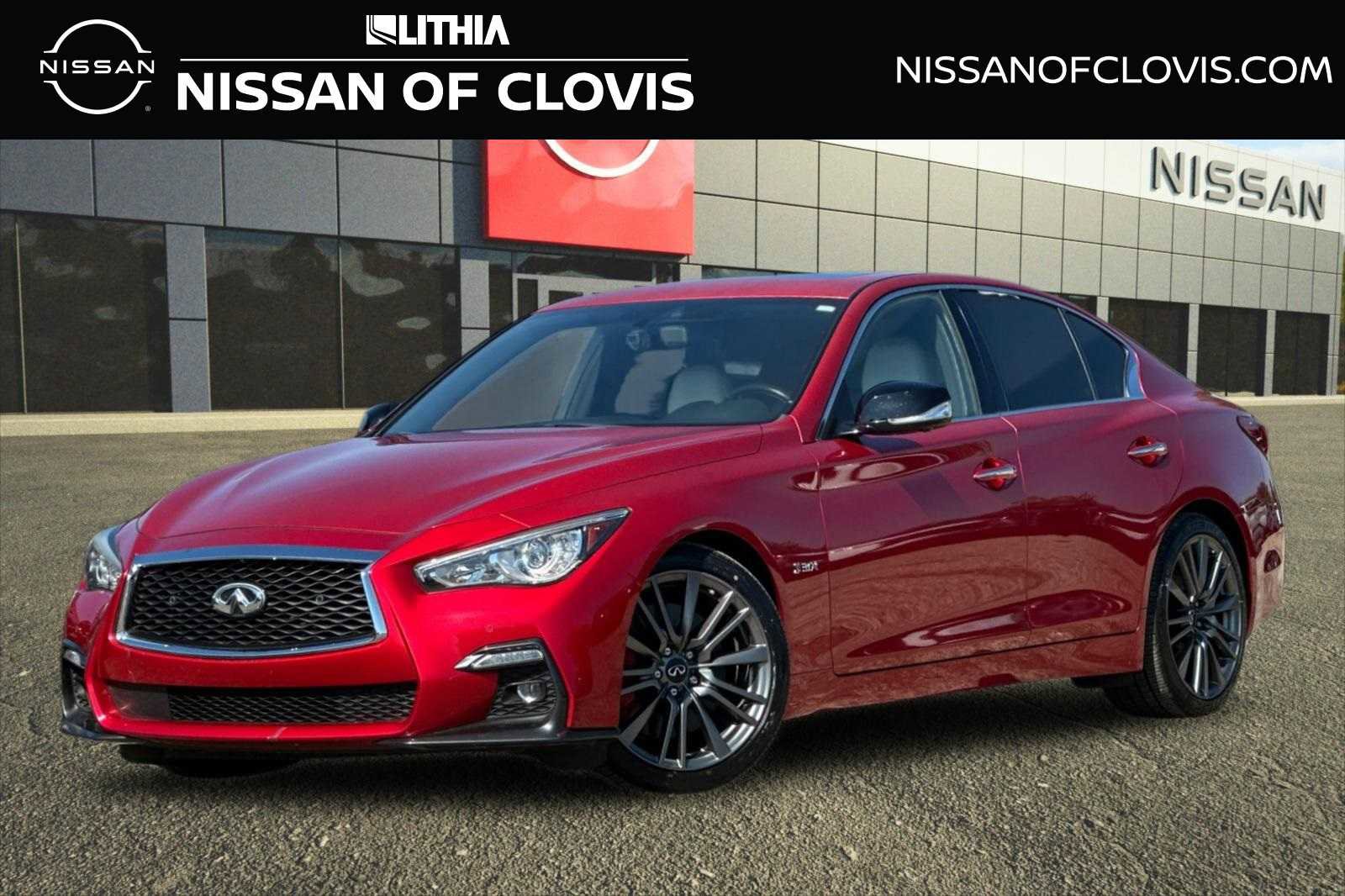 Used 2020 INFINITI Q50 Red Sport 400 w/ Proactive Package