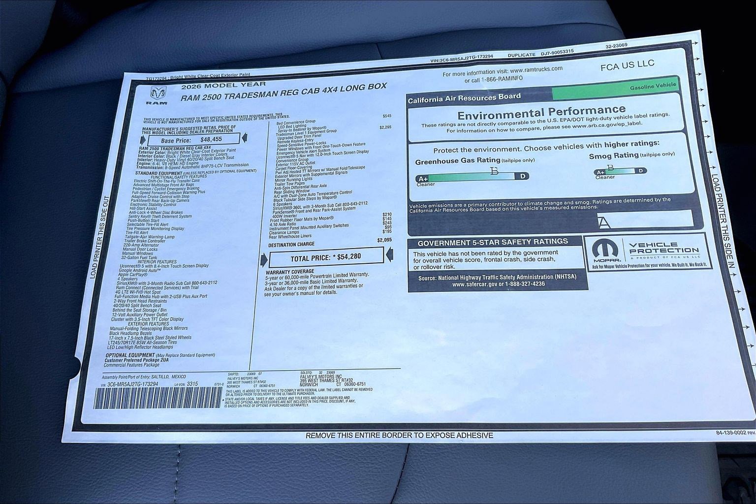 New 2026 RAM 2500 Tradesman image 13