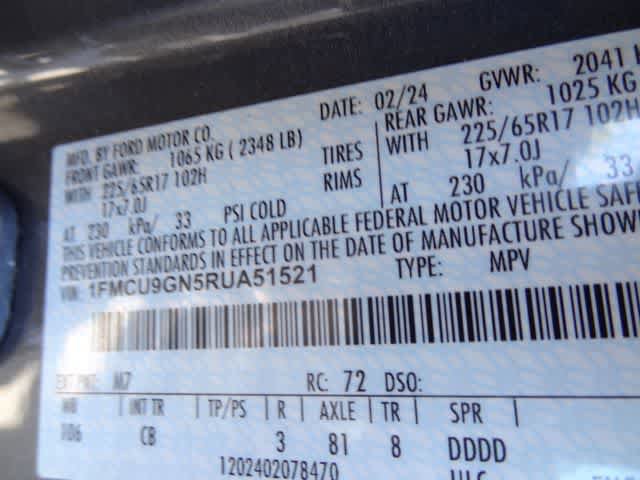 Used 2024 Ford Escape Active AWD/4WD image 44