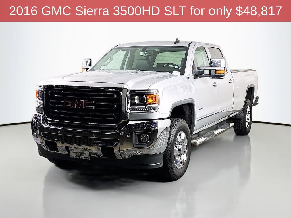 Used 2016 GMC Sierra 3500 SLT w/ Duramax Plus Package video 3