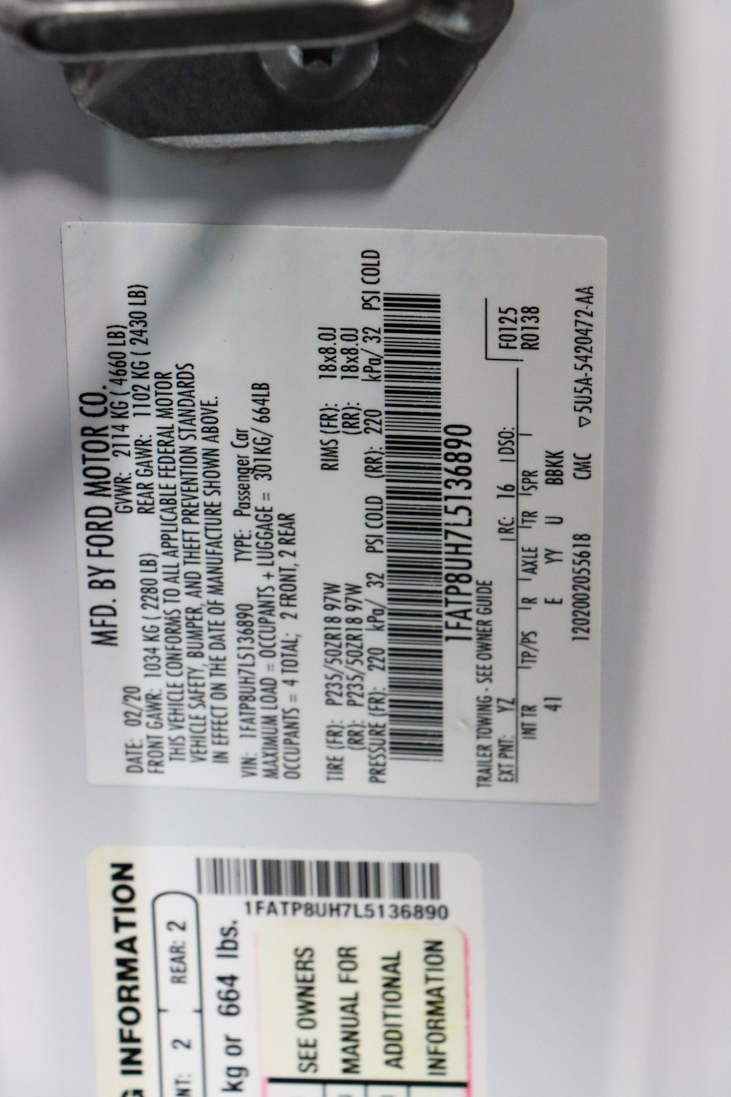 Used 2020 Ford Mustang Premium image 29