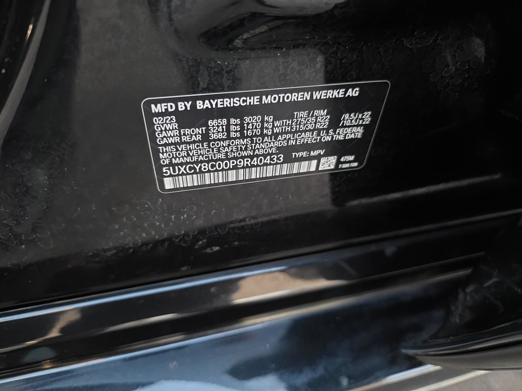 Used 2023 BMW X6 M50i w/ Executive Package AWD/4WD image 38