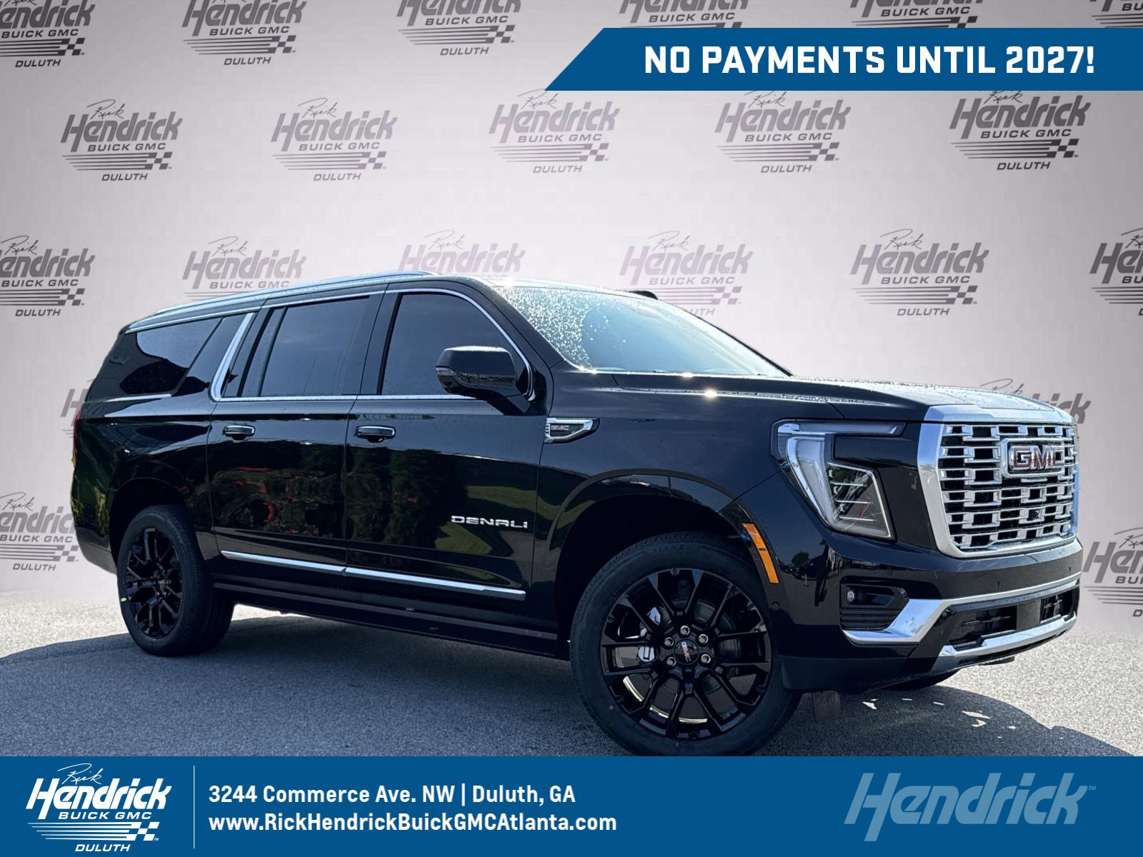 New 2026 GMC Yukon XL Denali w/ Sun & Power Step Package AWD/4WD image 1