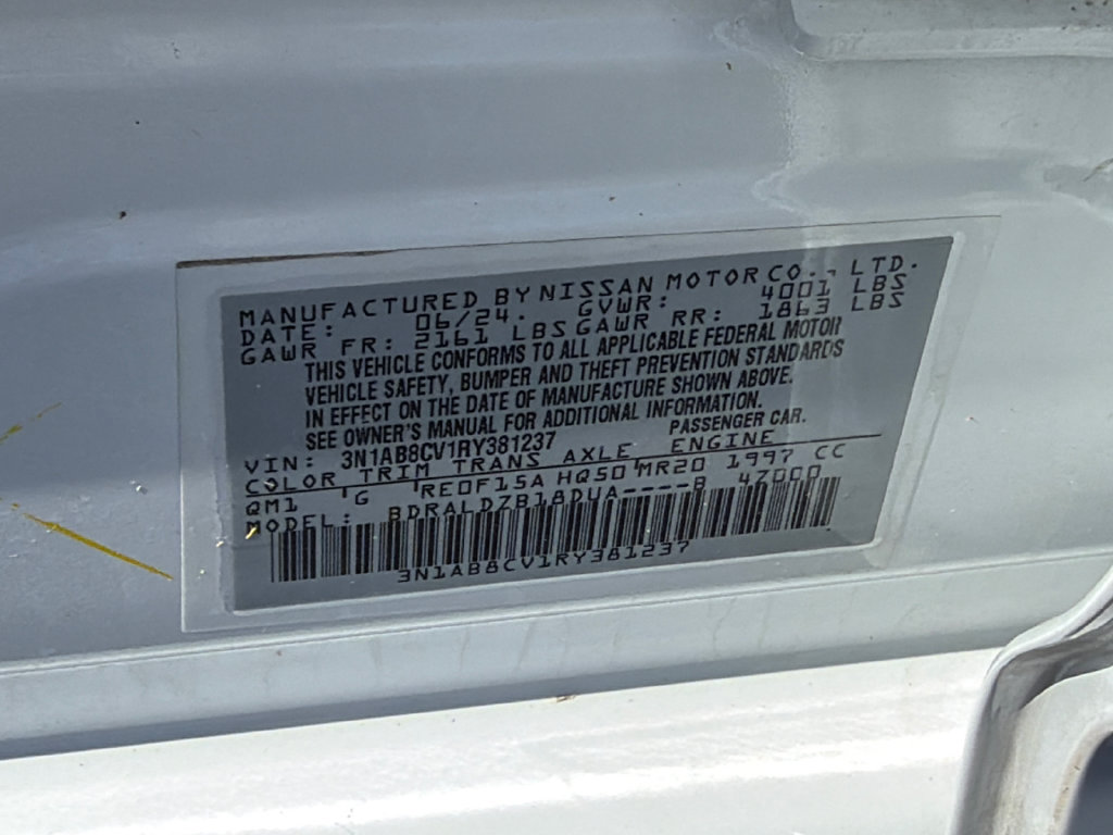 Used 2024 Nissan Sentra SV FWD image 20