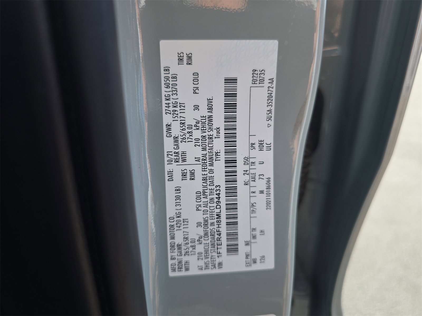 Certified 2021 Ford Ranger XLT w/ Equipment Group 301A Mid image 28