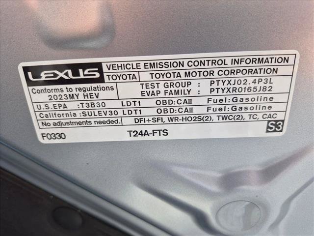 Used 2023 Lexus RX 500h F Sport w/ Accessory Package (Z1) AWD/4WD image 21