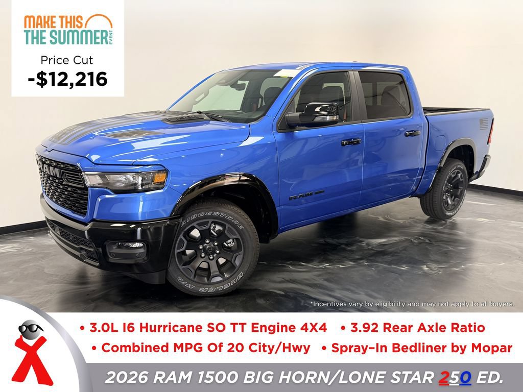 New 2026 RAM 1500 Big Horn AWD/4WD image 1