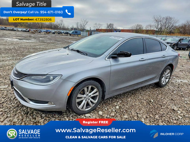 Used 2015 Chrysler 200 Limited FWD image 1