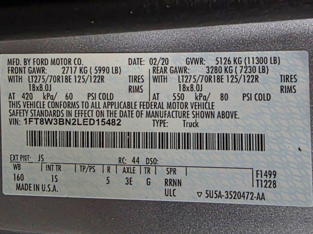 Used 2020 Ford F350 XL w/ STX Appearance Package image 41