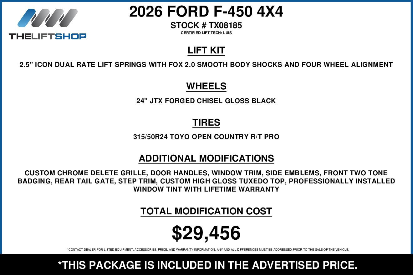 Used 2026 Ford F450 Platinum w/ Platinum Plus Package image 2