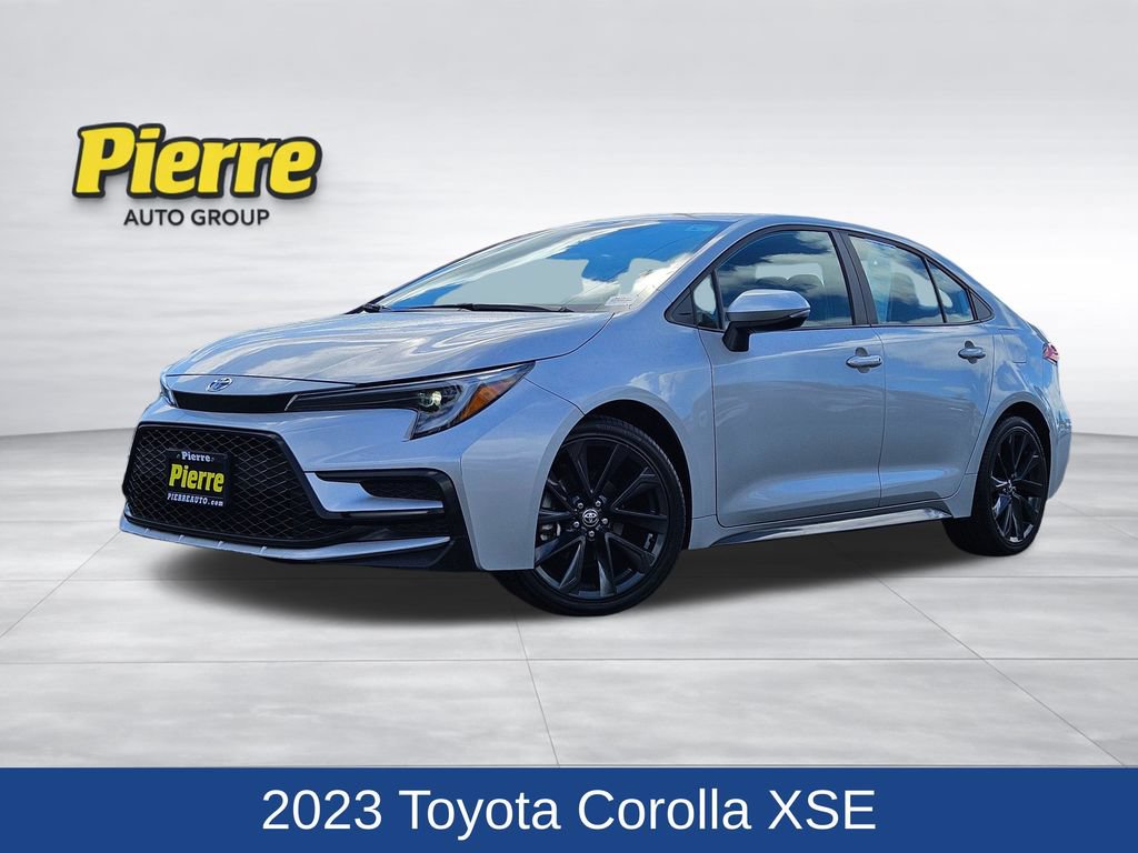 Used 2023 Toyota Corolla XSE w/ Carpet Mat Package (TMS) FWD image 1