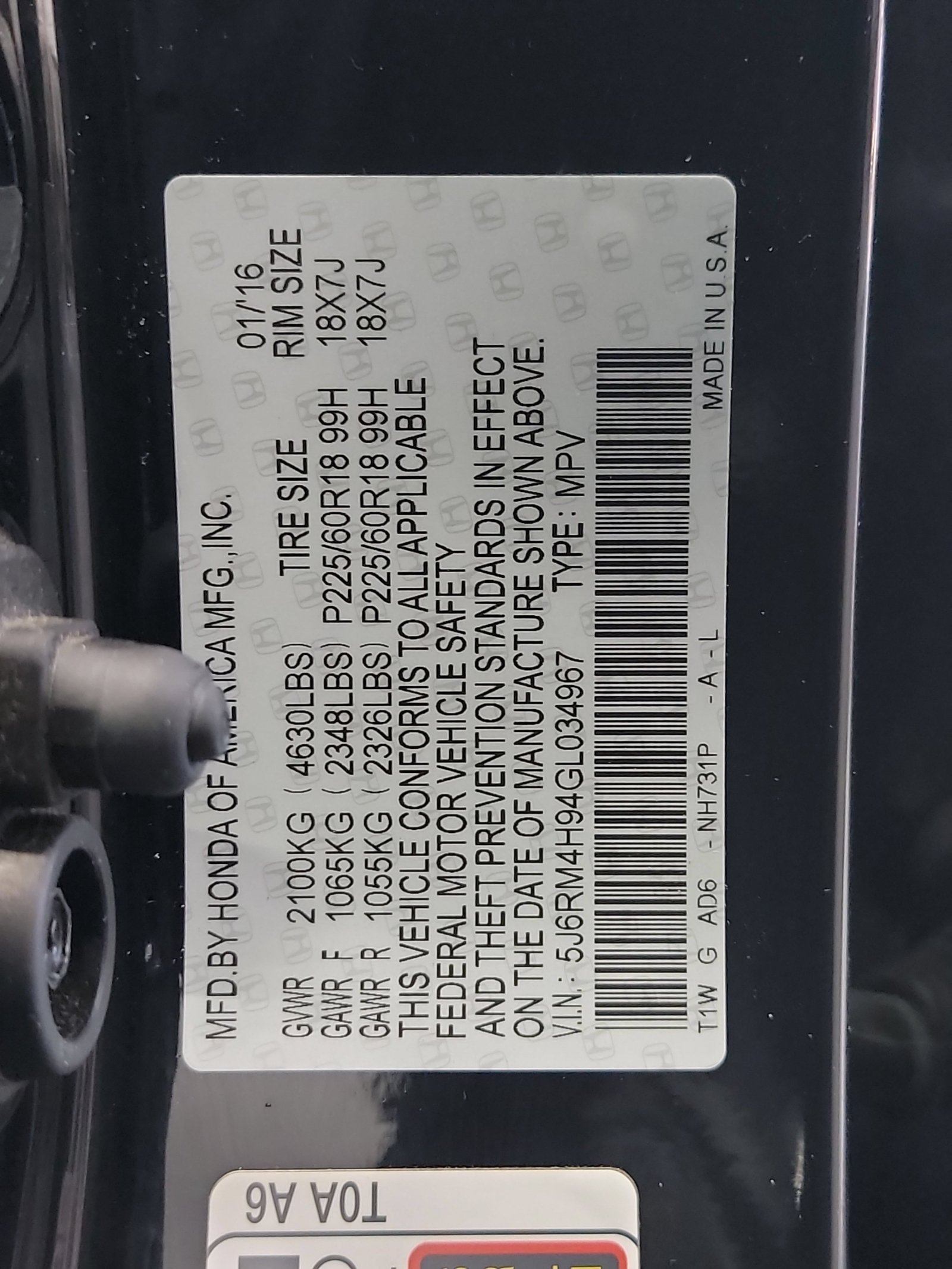 Used 2016 Honda CR-V Touring image 33