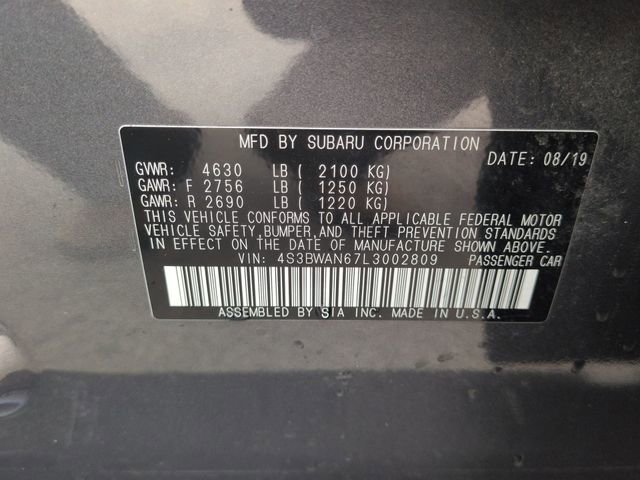 Used 2020 Subaru Legacy Limited AWD/4WD image 39