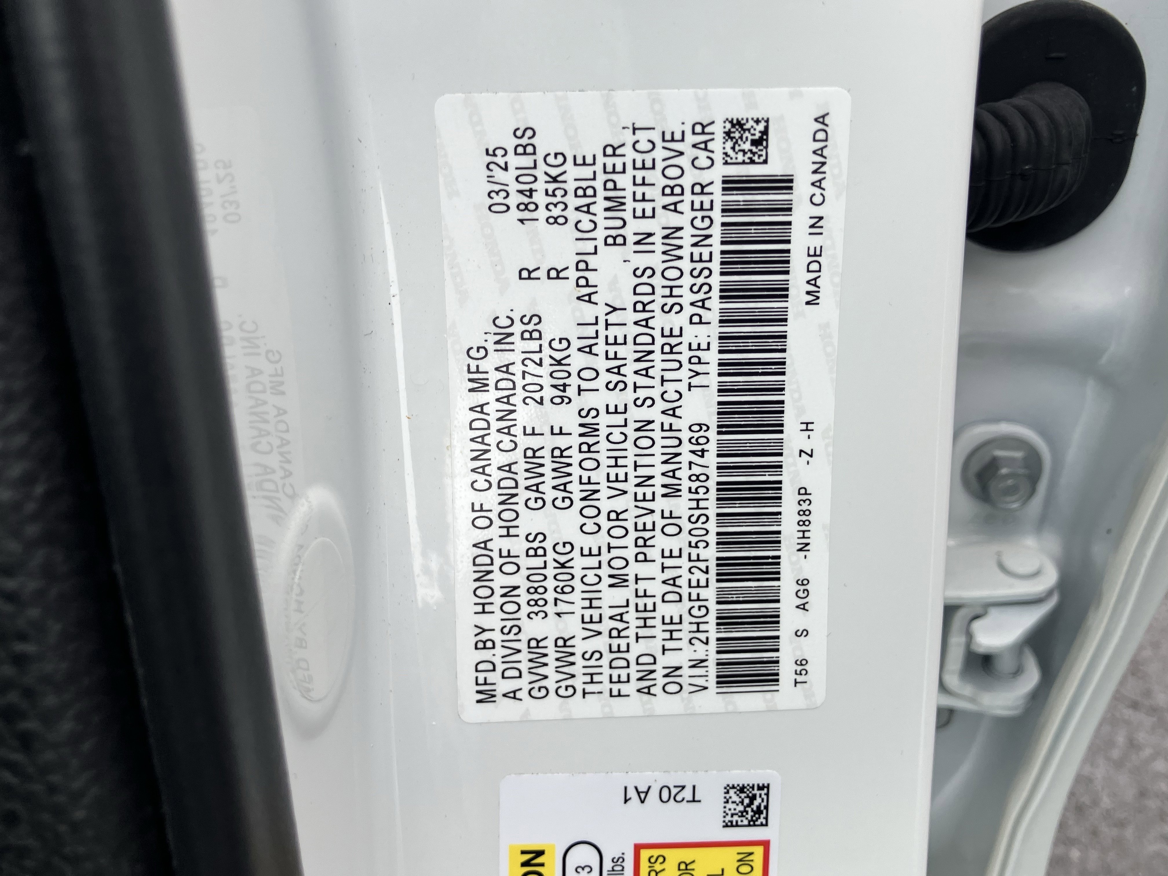 Used 2025 Honda Civic Sport image 35