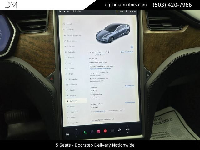 Used 2018 Tesla Model S 75D AWD/4WD image 33