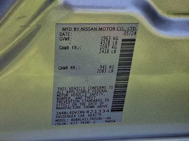 Used 2024 Nissan Altima 2.5 SV w/ SV Premium Package FWD image 27
