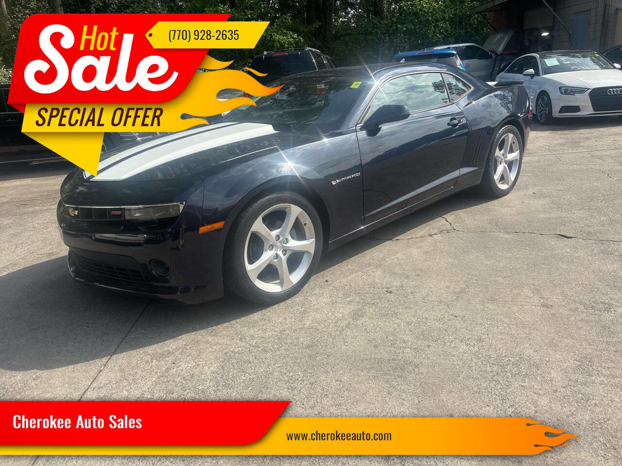 Used 2015 Chevrolet Camaro LT w/ RS Package RWD image 1