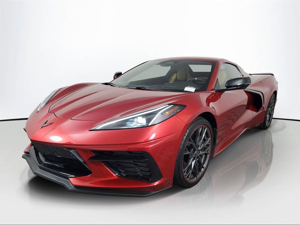 Used 2024 Chevrolet Corvette Stingray Premium Conv w/ Z51 Performance Package RWD image 3