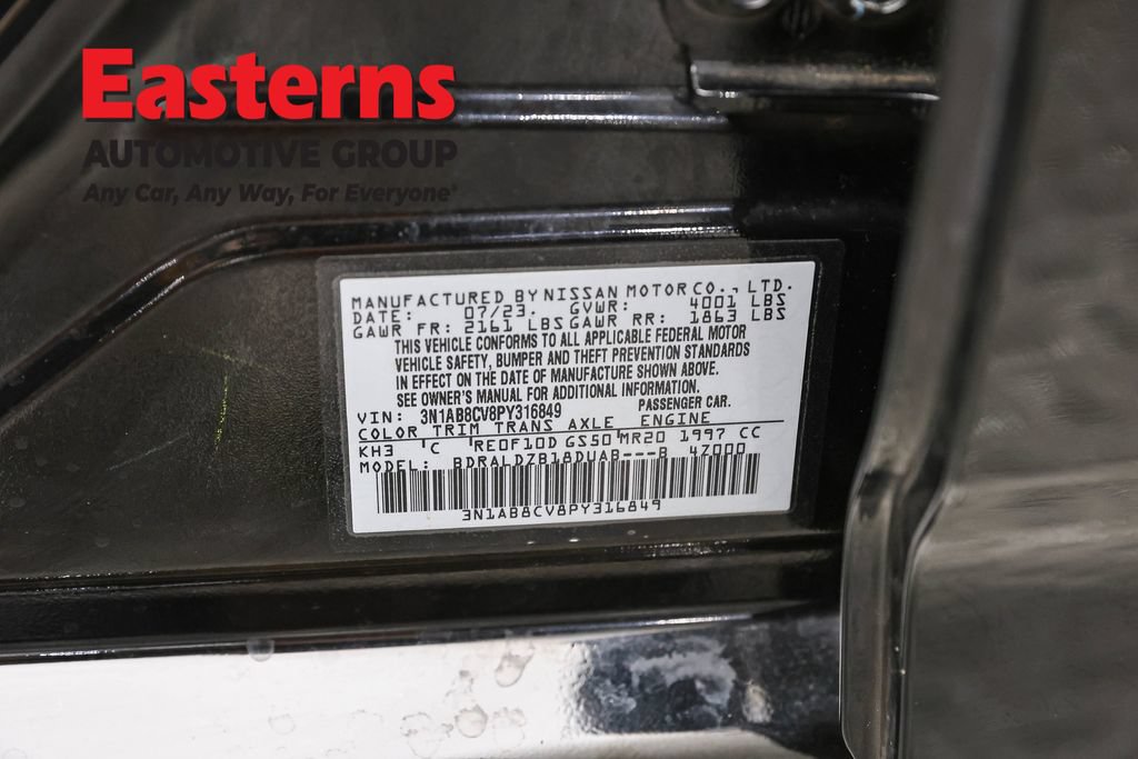 Used 2023 Nissan Sentra SV w/ SV Premium Package FWD image 36
