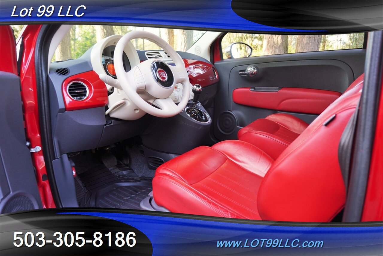 Used 2013 FIAT 500 Lounge w/ Luxury Leather Pkg FWD image 13