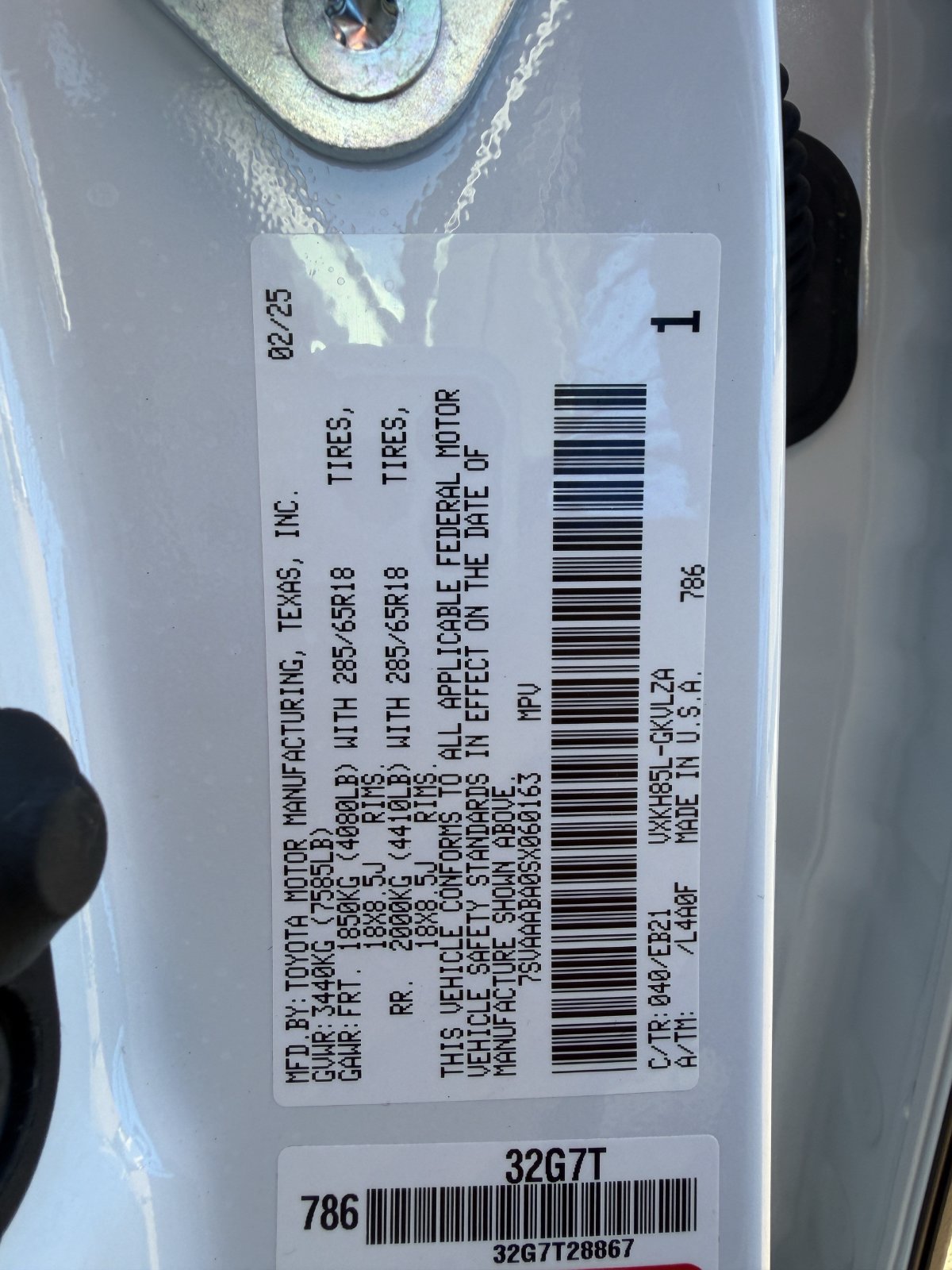 Used 2025 Toyota Sequoia TRD Pro AWD/4WD image 32