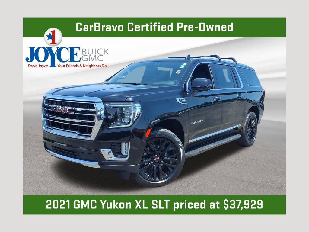 Certified 2021 GMC Yukon XL SLT w/ SLT Luxury Plus Package AWD/4WD image 1