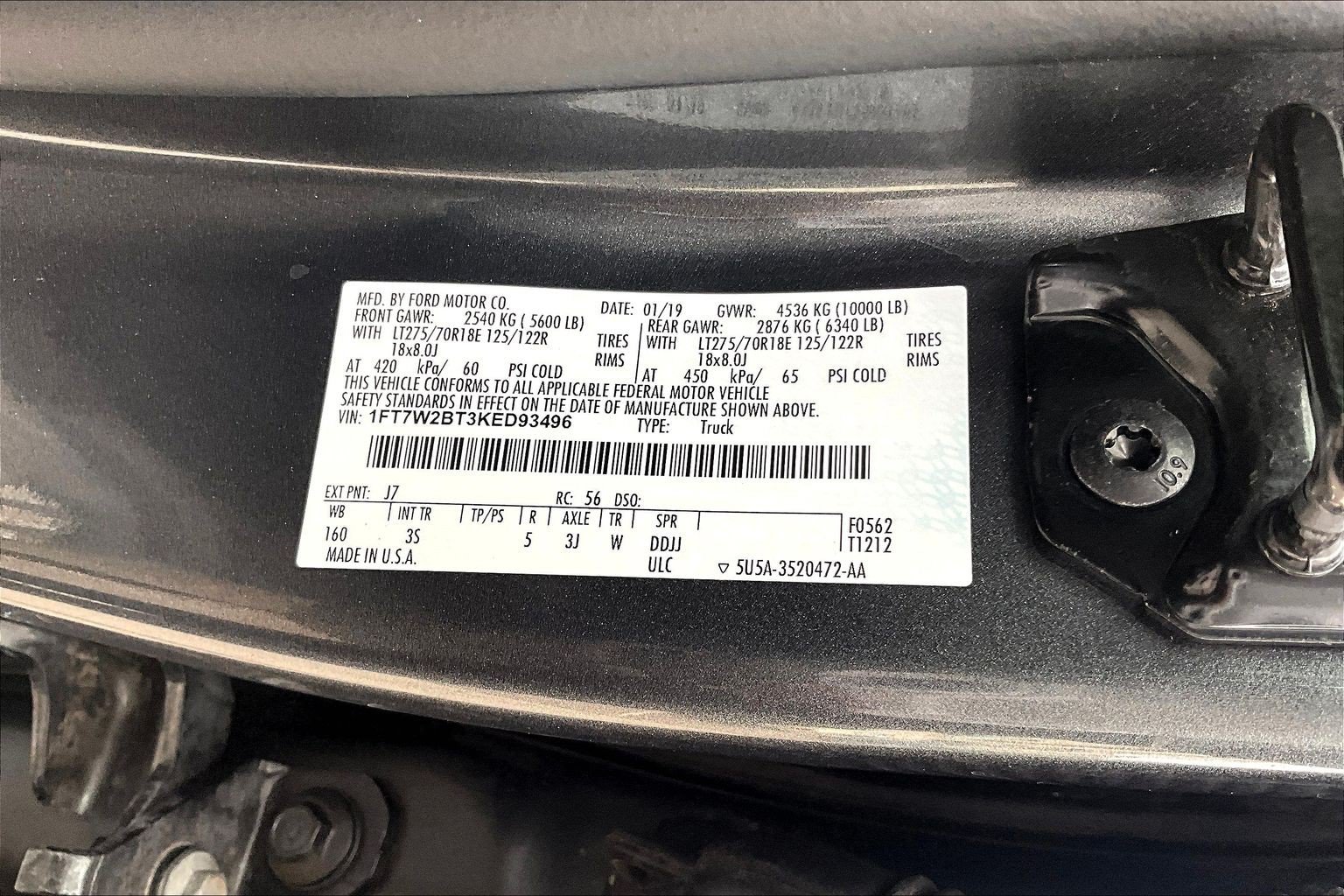 Used 2019 Ford F250 XLT w/ XLT Value Package AWD/4WD image 20
