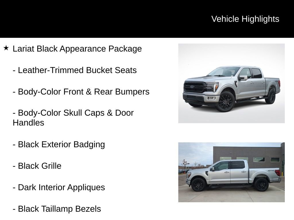 Used 2024 Ford F150 Lariat w/ Equipment Group 502A High image 6