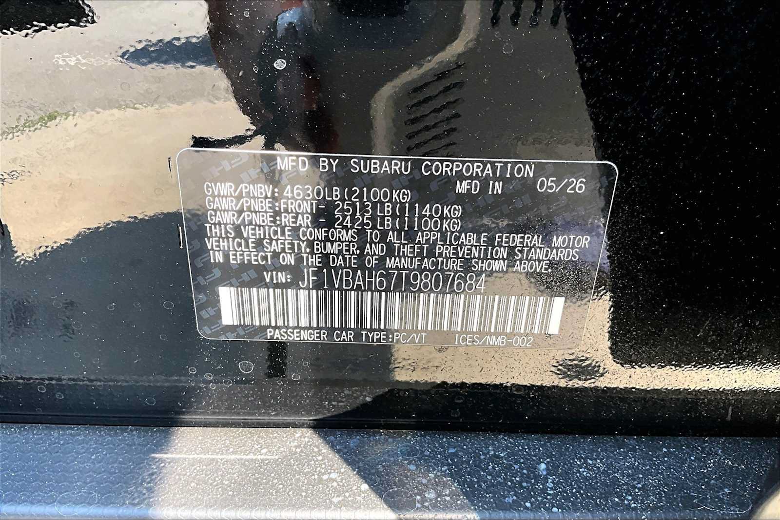 New 2026 Subaru WRX Premium AWD/4WD image 19