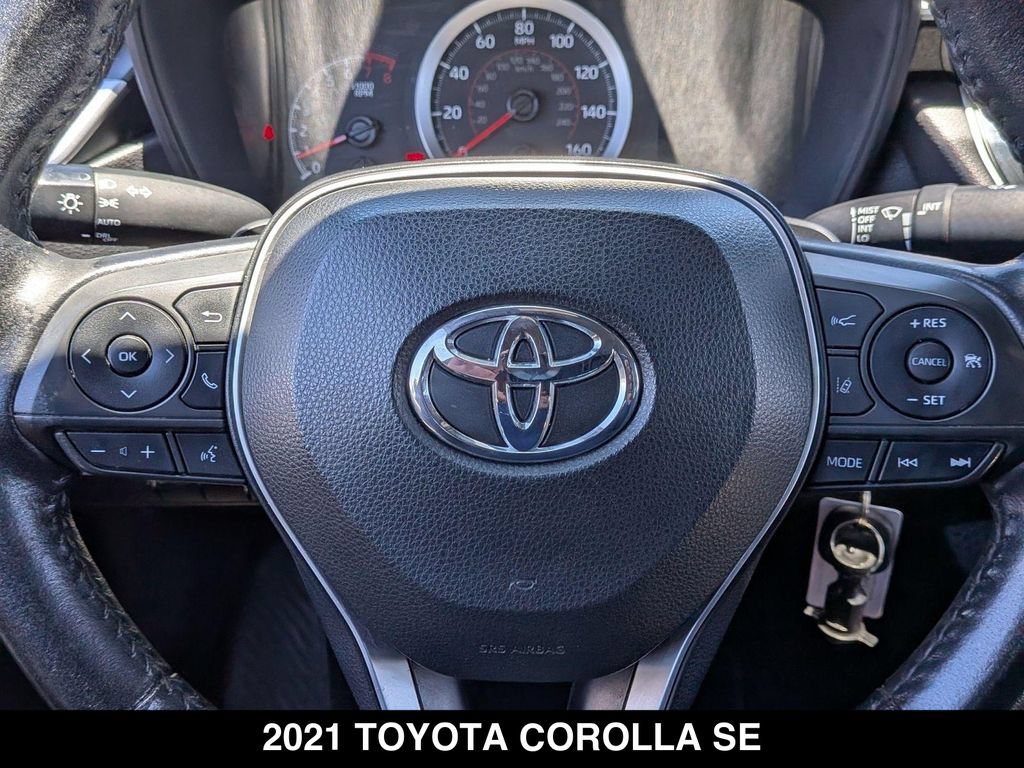 Used 2021 Toyota Corolla SE w/ Carpet Mat Package (TMS) FWD image 12