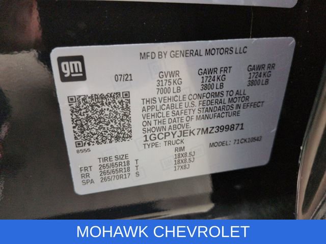 Used 2021 Chevrolet Silverado 1500 LT AWD/4WD image 40