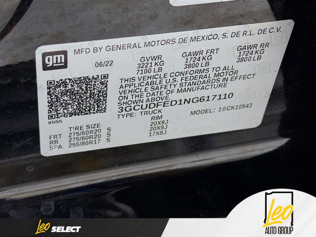 Used 2022 Chevrolet Silverado 1500 LT Trail Boss w/ LT Trail Boss Premium Package image 33