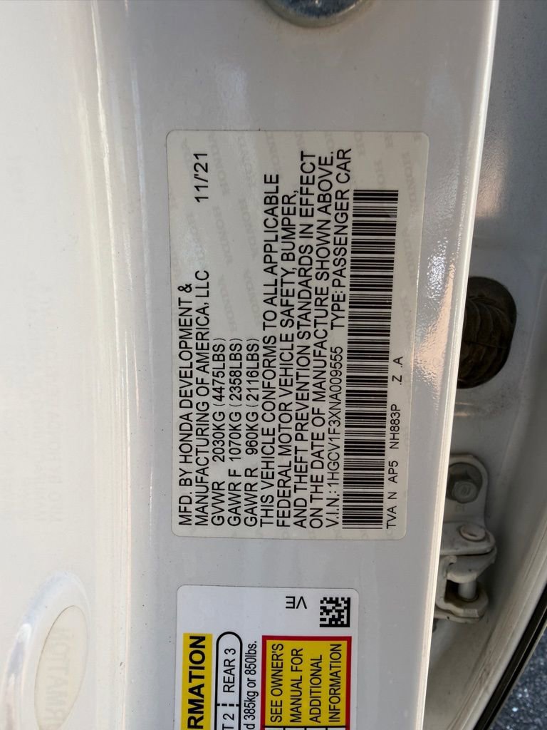 Used 2022 Honda Accord Sport image 29