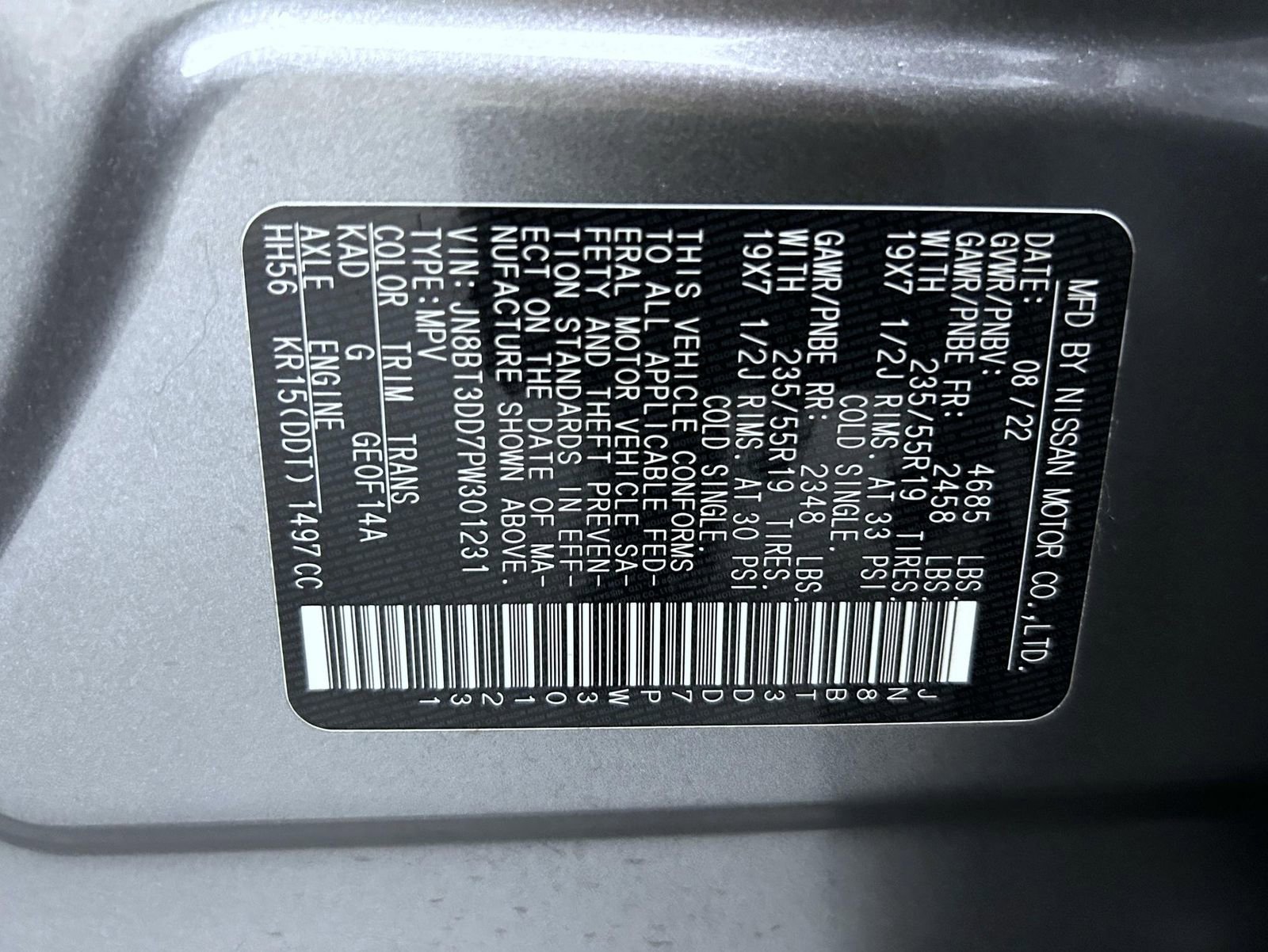 Used 2023 Nissan Rogue Platinum w/ Platinum Premium Package image 25