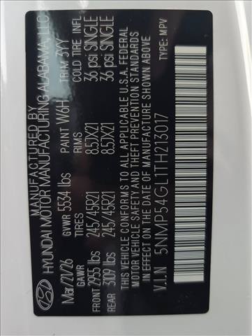 New 2026 Hyundai Santa Fe Calligraphy FWD image 20