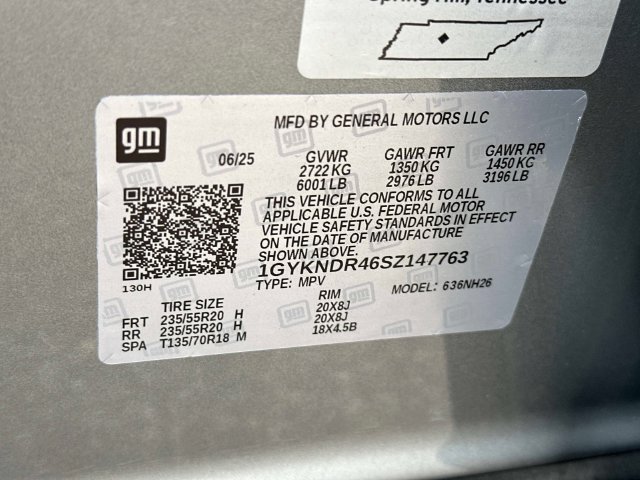 Certified 2025 Cadillac XT5 Premium Luxury w/ LPO, Floor Liner Package AWD/4WD image 21