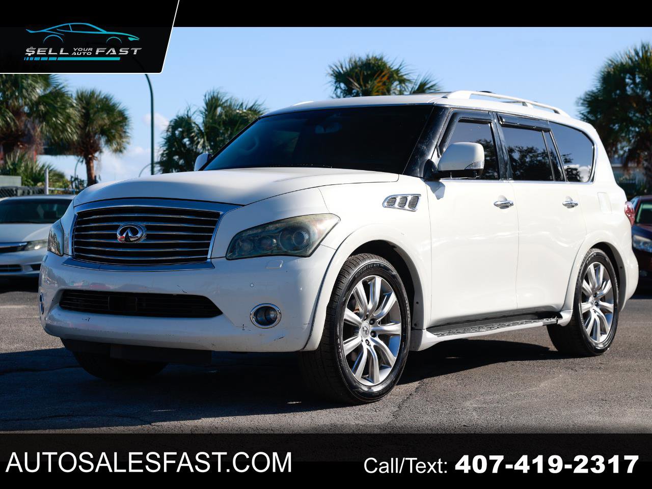 Used 2012 INFINITI QX56 2WD w/ Deluxe Touring Pkg image 1
