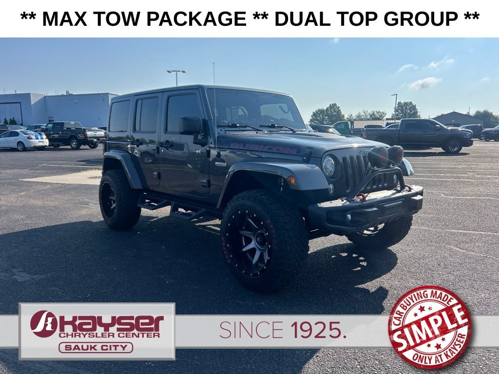 Used 2017 Jeep Wrangler Unlimited Rubicon w/ Quick Order Package 23Z Recon