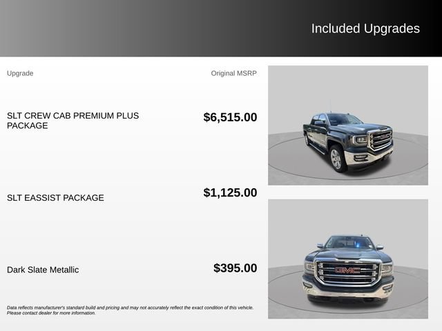 Used 2018 GMC Sierra 1500 SLT AWD/4WD image 4