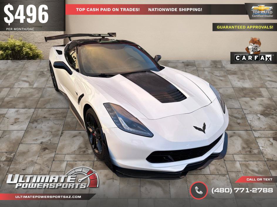 Used 2015 Chevrolet Corvette Stingray Coupe w/ ZF1 Appearance Package RWD image 64