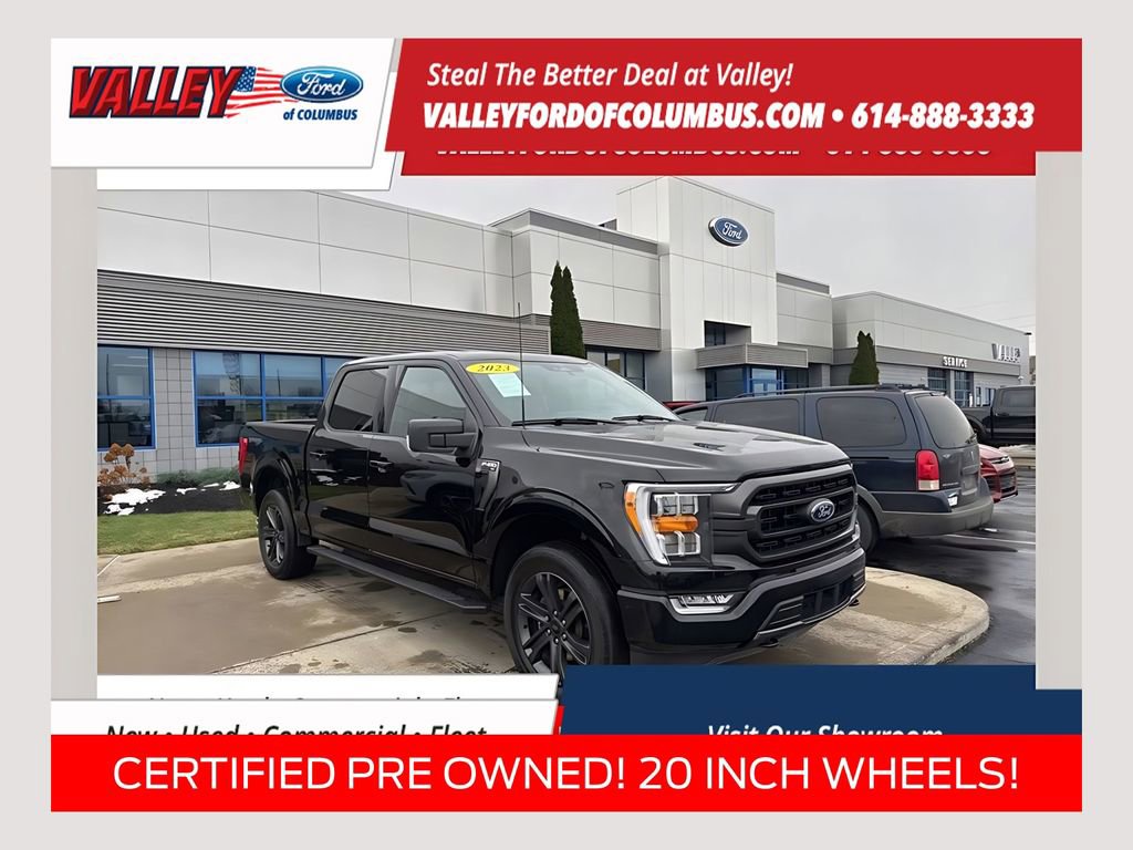 Certified 2023 Ford F150 XLT w/ Equipment Group 302A High