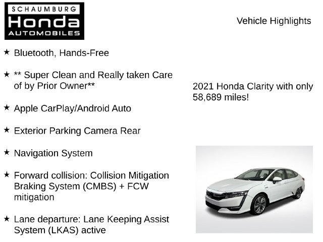 Used 2021 Honda Clarity Touring image 7