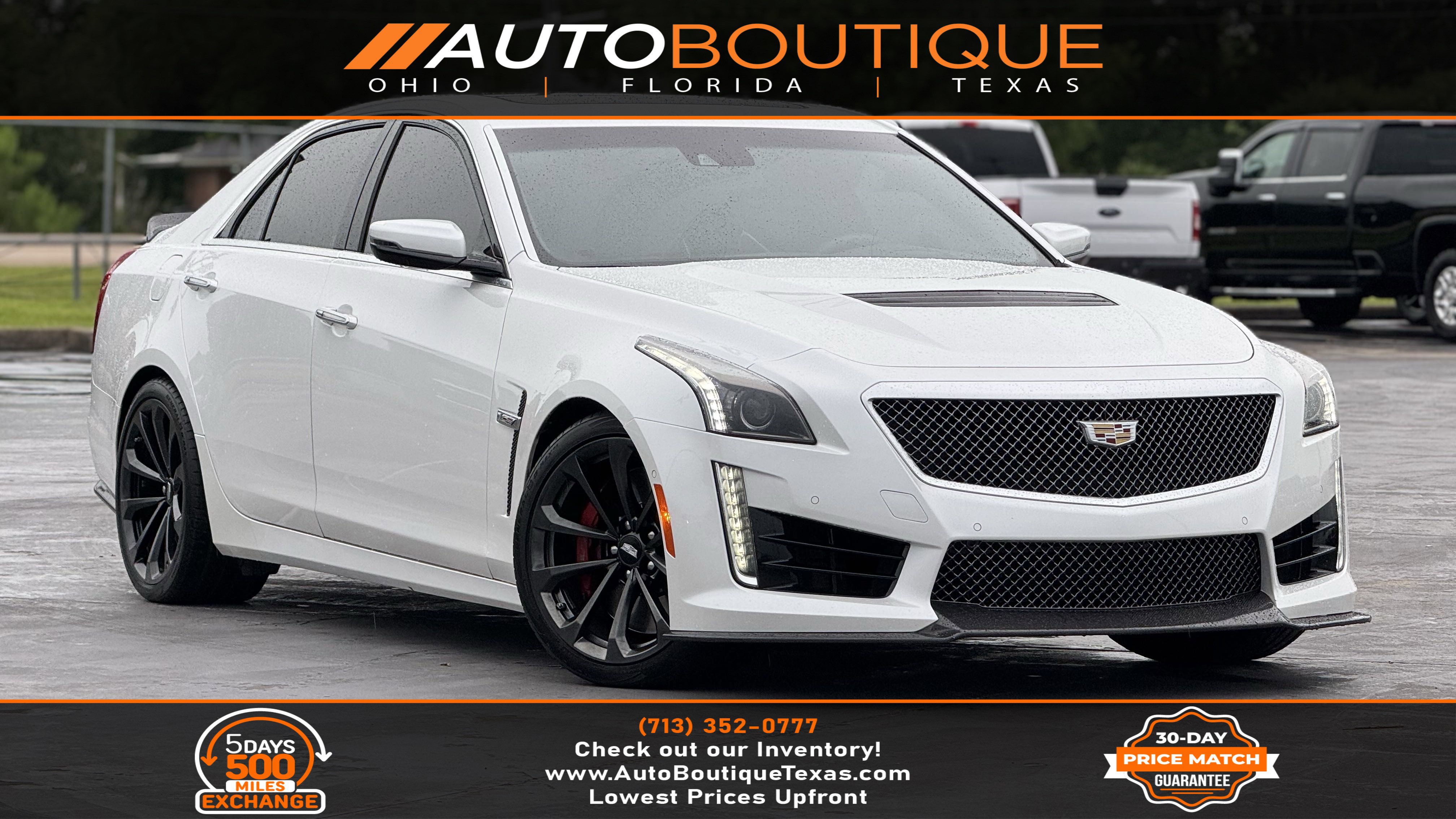 Used 2019 Cadillac CTS V w/ Carbon Fiber Package
